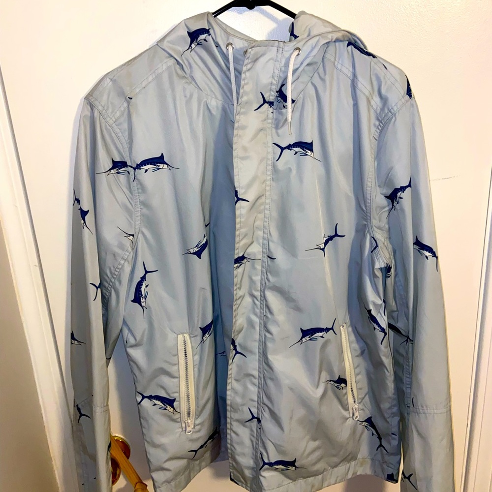 Forever 21 Lightweight Zip Up Jacket, XL